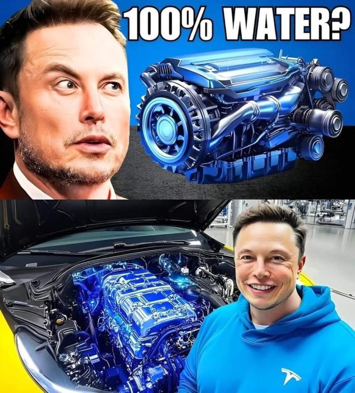 Elon Musk revelou o NOVO motor a água da Tesla hoje!